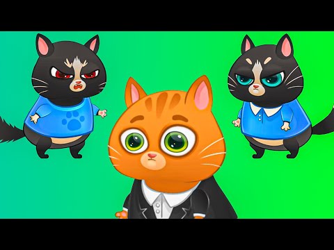Видео: Суровый КОТИК БУБУ #62. Два Васяна. Мультик ИГРА про котят на Игрули TV
