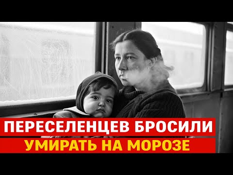 Видео: Сотни Переселенцев с ДЕТЬМИ ЗАМЁРЗЛИ в степи  Их Приказали Не Эвакуировать