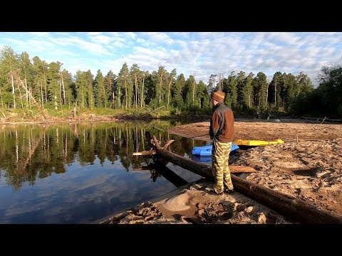 Видео: Сплав и рыбалка на реке Кеть