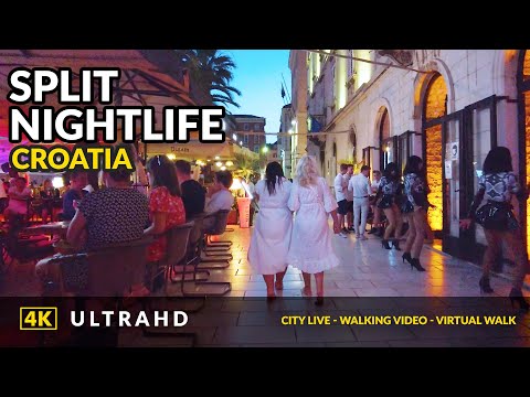 Видео: 4K Сплит, ночная жизнь 2021❤️