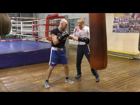 Видео: Бокс: постановка бокового удара - продолжение