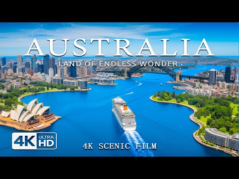 Видео: [4K] Австралия 🇦🇺 — Откройте для себя потрясающие пейзажи и пляжи с Deep House Chill | Azure Escap