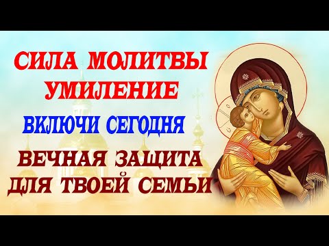 Видео: 8 СЕНТЯБРЯ. ВКЛЮЧИ И НЕ КОСНЕТСЯ БЕДА! Молитва Богородице «Умиление» для защиты дома и семьи