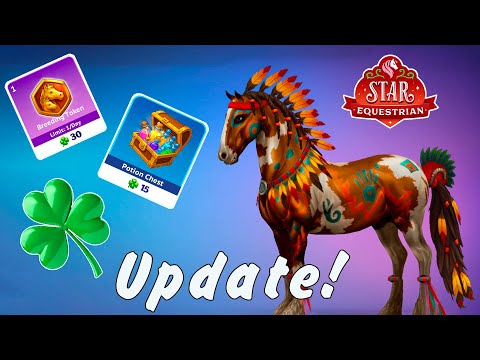Видео: ОБНОВЛЕНИЕ! Клевер, лошадь индеец и новые треки в Хардсайде🍀Star Equestrian