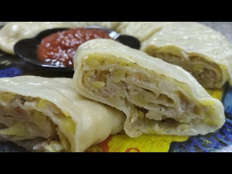 Видео: РУЛЕТ с картошкой НА ПАРУ !!! ВКУСНО и ПРОСТО !!!