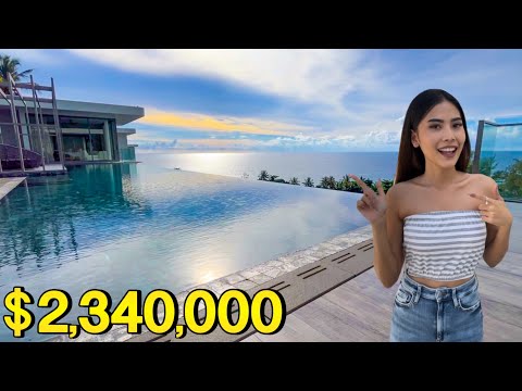 Видео: Вилла на Пхукете «Великолепный вид на океан» из частного пейзажного бассейна | $2 340 000 (85 млн...