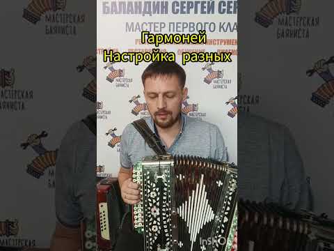 Видео: настройка гармоней