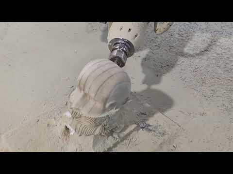 Видео: Фрезерный станок с ЧПУ. 5-ти осевая Powermill.