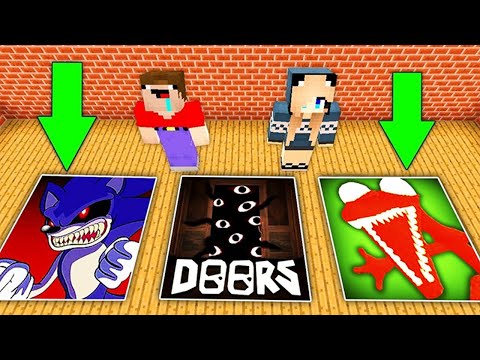 Видео: НУБ И ДЕВУШКА ПРО ПРОТИВ СТРАШНЫЕ ЯМЫ МОНСТРОВ В МАЙНКРАФТ! Радужные друзья и Doors roblox
