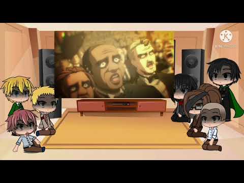 Видео: Реакция АОТ на тт и Эрена