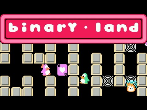 Видео: Binary Land - (NES - Dendy - Famicom - 8 bit) - Прохождение до 41 уровня