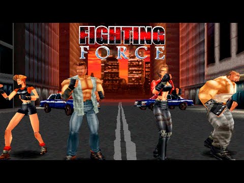 Видео: Прохожу Fighting Force (PS1 / Playstation) - стрим