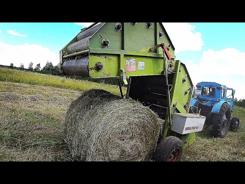 Видео: Сенокос 2021 окончен. Трактор Т-40