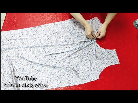 Видео: Очень легкий крой и пошив туники