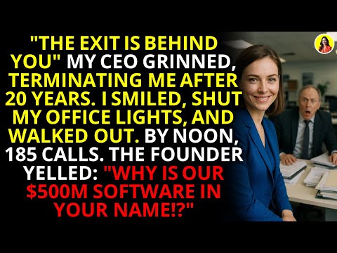 Видео: Меня уволили через 20 лет, и я владел программным обеспечением стоимостью 500 миллионов долларов ...