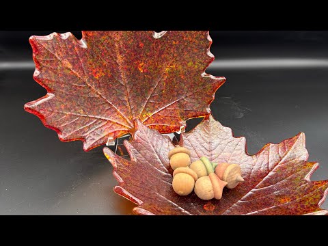Видео: Спасаем стекло из мусора, чтобы создать осеннее произведение искусства из #FusedGlass!