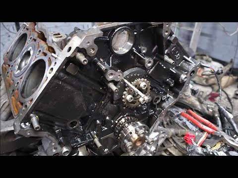 Видео: Туарег с пробегом 644 тыс км, снял мотор