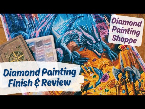 Видео: Стоит ли оно того? Опубликуйте обзор картины «Пещерный дракон» от Diamond Painting Shoppe — «Хоро...