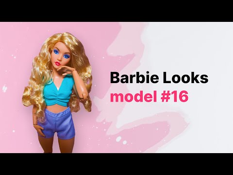 Видео: Barbie Looks модель #16 | Обзор на куклу