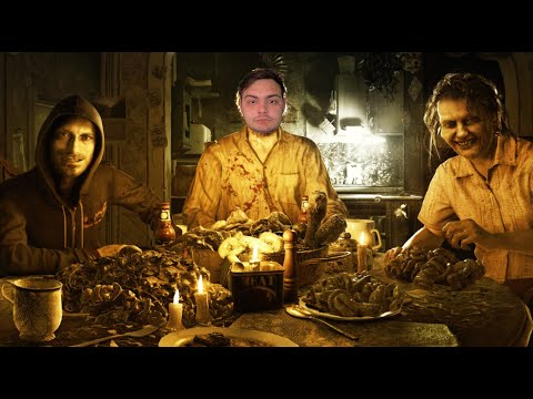 Видео: Resident Evil 7 Biohazard Большой семейный ужин!