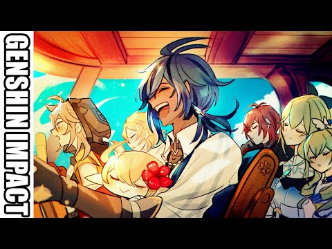 Видео: [Genshin Impact #15] КАТКУ ЗАРЕШАЛА [SilverTatsu] - Rus Comics Dub