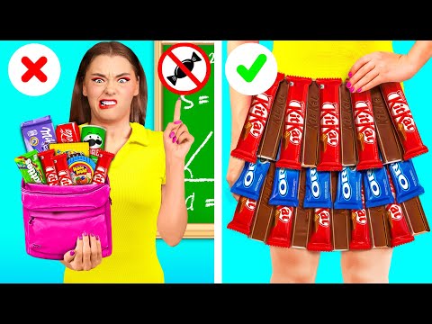 Видео: Как Пронести Сладости в Класс от Crazy DO