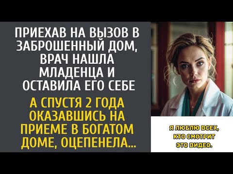 Видео: Приехав на вызов в заброшенный дом, врач нашла младенца… А спустя 2 года приехав на прием, оце