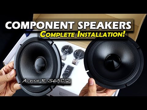Видео: Как установить компонентную акустику | Установка Alpine R-S65C.2 в WRX / STI |