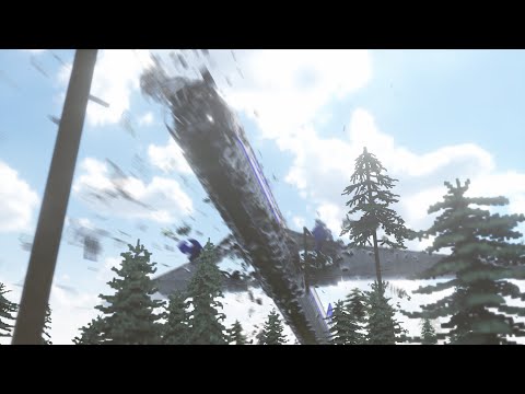 Видео: Реалистичные Падения Самолётов | Teardown