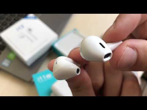 Видео: КАК ПОДКЛЮЧИТЬ СЕНСОРНЫЕ БЛЮТУЗ НАУШНИКИ  i11 и i12? ОБЗОР AIRPODS КОПИЯ