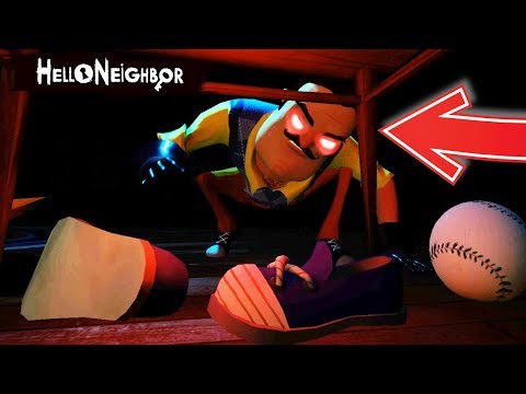 Видео: Сосед Стал Огромным Монстром и Плакал - Hello Neighbor Привет Сосед