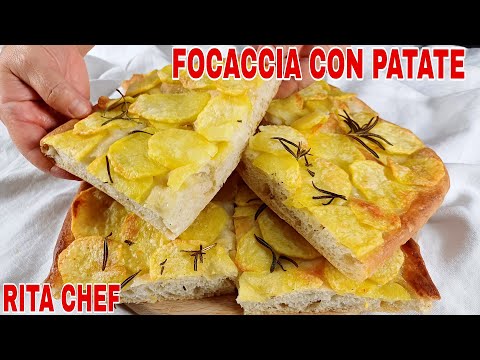 Видео: ФОКАЧЧА С КАРТОФЕЛЕМ🍕ШЕФ-ПОВАР РИТА | FOCACCIA WITH POTATOES.