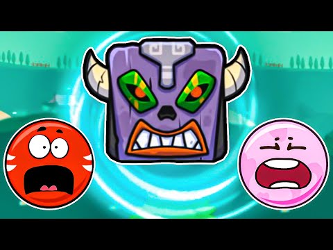 Видео: Несносный КРАСНЫЙ ШАР 6. Серия 14. Финальный БОСС. Мультик ИГРА Red Ball 6 на Игрули TV