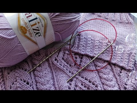 Видео: Обзор и планы на Alize cotton Baby Soft//пряжа чудесная