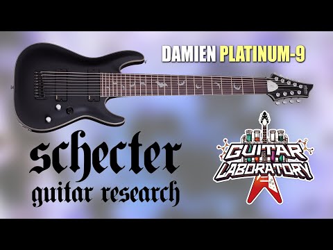 Видео: Электрогитара 9 струн SCHECTER DAMIEN PLATINUM-9. Девять - это тебе не восемь!