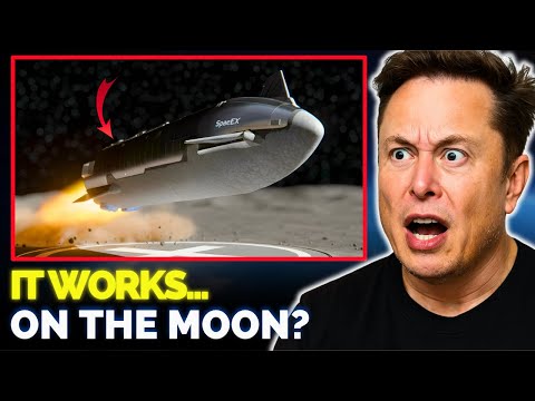 Видео: Илон Маск только что раскрыл секрет безногого лунного посадочного модуля SpaceX — NASA в шоке!
