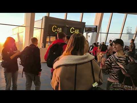 Видео: Прилет в аэропорт Дасин в Пекине, транзит на рейс Пекин-Санья