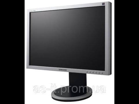 Видео: Ремонт монітору  SAMSUNG 943n