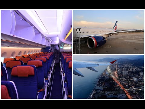 Видео: А350-900 Аэрофлот | Рейс Сочи - Москва