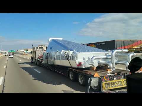 Видео: Дальнобой США. Загрузил станок... пришлось торповать.