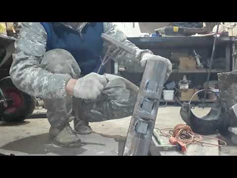 Видео: Простой противовес (утяжелитель) для мотоблока.