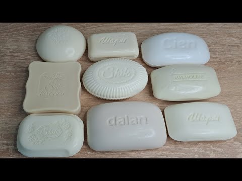 Видео: ASMR white soap cutting🫧 || Satisfying sounds || Резка белого мыла