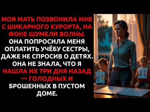 Видео: Моя семья улетела в ОТПУСК МЕЧТЫ... и бросила детей одних в запертом доме.