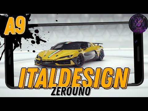 Видео: Asphalt 9 legends Открыл ITALDESIGN ZEROUNO  (Android)