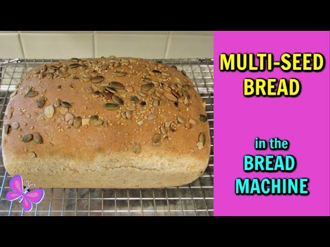 Видео: МНОГОЗЕРНОВОЙ ХЛЕБ в ХЛЕБОПЕЧКЕ! Рецепты хлеба | #LeighsHome