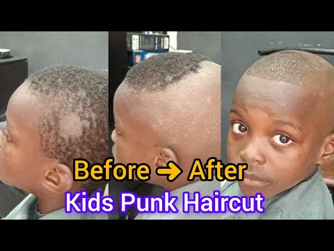 Видео: Урок по детской стрижке в стиле панк | Пошаговое руководство по созданию стильного образа для мал...