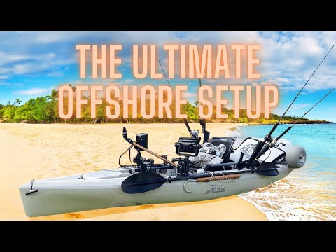 Видео: Мой лучший комплект снаряжения для рыбалки с каяка в открытом море в гавайских водах | Hobie Outb...