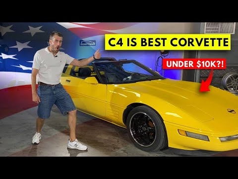 Видео: Вот почему C4 Corvette — лучший автомобиль, который можно купить за 10 000 долларов