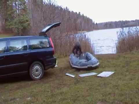 Видео: Озеро Зирга.Сборка лодки Буш.