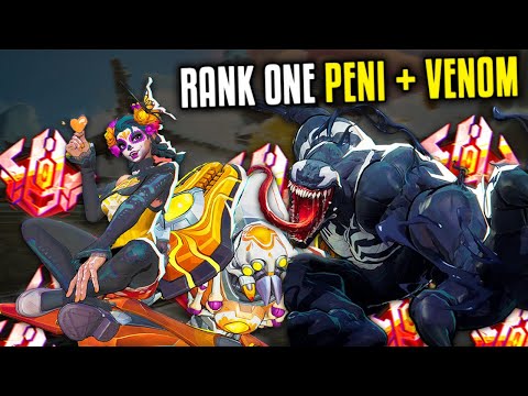 Видео: Пени 1-го ранга + Веном УНИЧТОЖАЮТ профессиональную команду (при участии WhyAndr3w) | Marvel Rivals